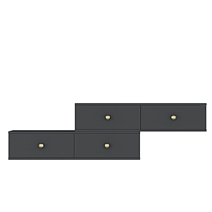 Hanah Home Zuzu Double - Antracita